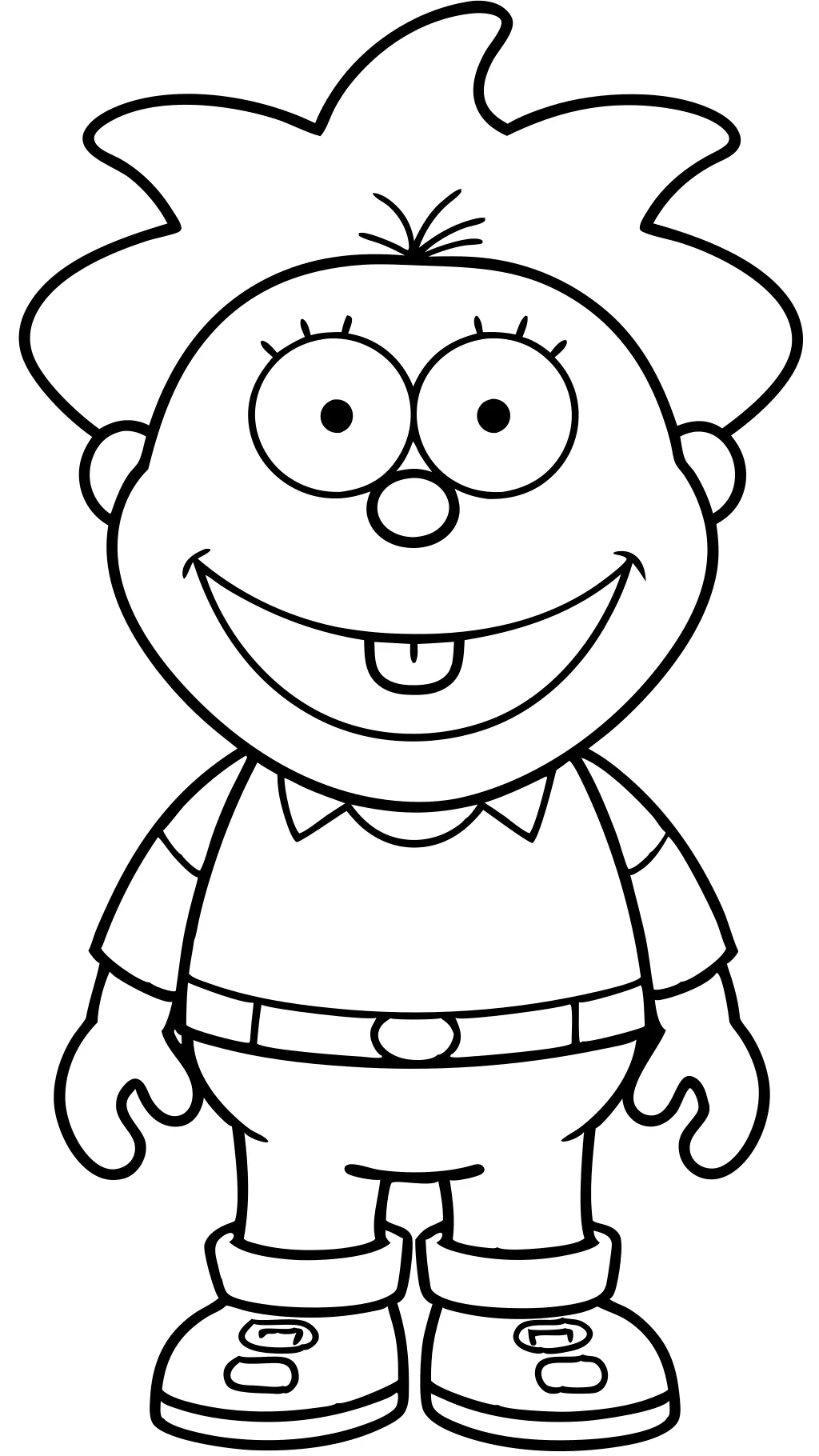 coloring pages tv